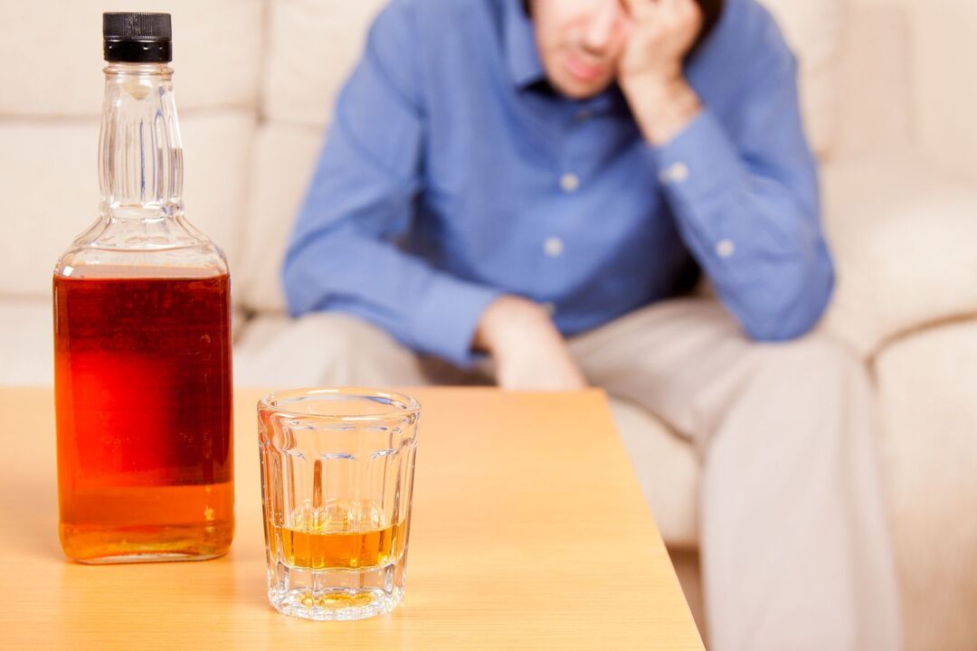Alcohol reduces potency