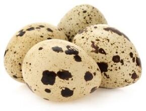 Objects of quail to increase potency